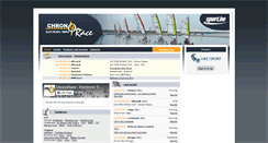 Desktop Screenshot of chronorace.be